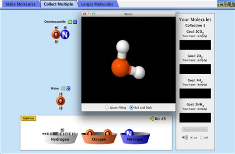 electron dot structure calculator|phet simulation build a molecule.